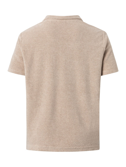 Kenntnisgecotton Bekleidung - Terry Polo - Gots/Vegan - Safari
